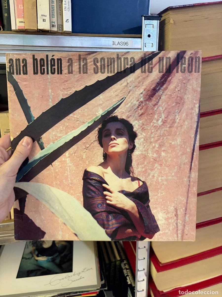 Discos de vinilo: BLAS96 ANA BEL&Eacute;N &ndash; A la sombra de un le&oacute;n &ndash; DISCO VINILO LP