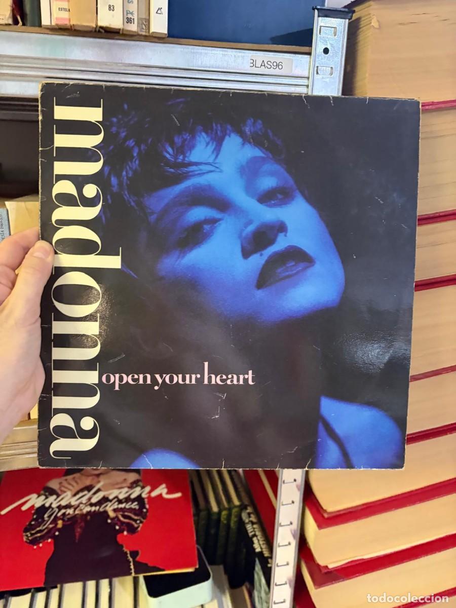 Discos de vinilo: BLAS96 T'PAU &ndash; Open Your Heart &ndash; DISCO VINILO LP madonna