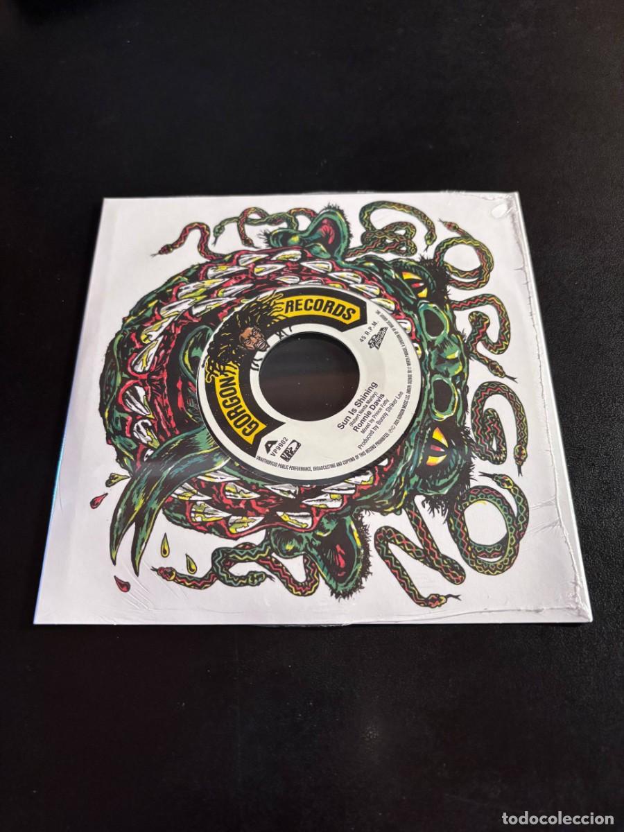Discos de vinilo: Ronnie Davis Sun Is Shining Disco de vinilo EP 7&rdquo; bunny lee aggrovators prince fatty Gorgon Records