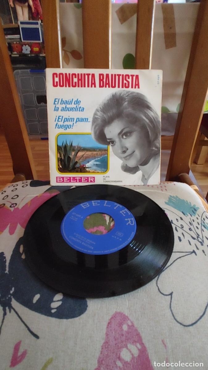 Discos de vinilo: CONCHITA BAUTISTA-SINGLE EL BAUL DE LA ABUELITA