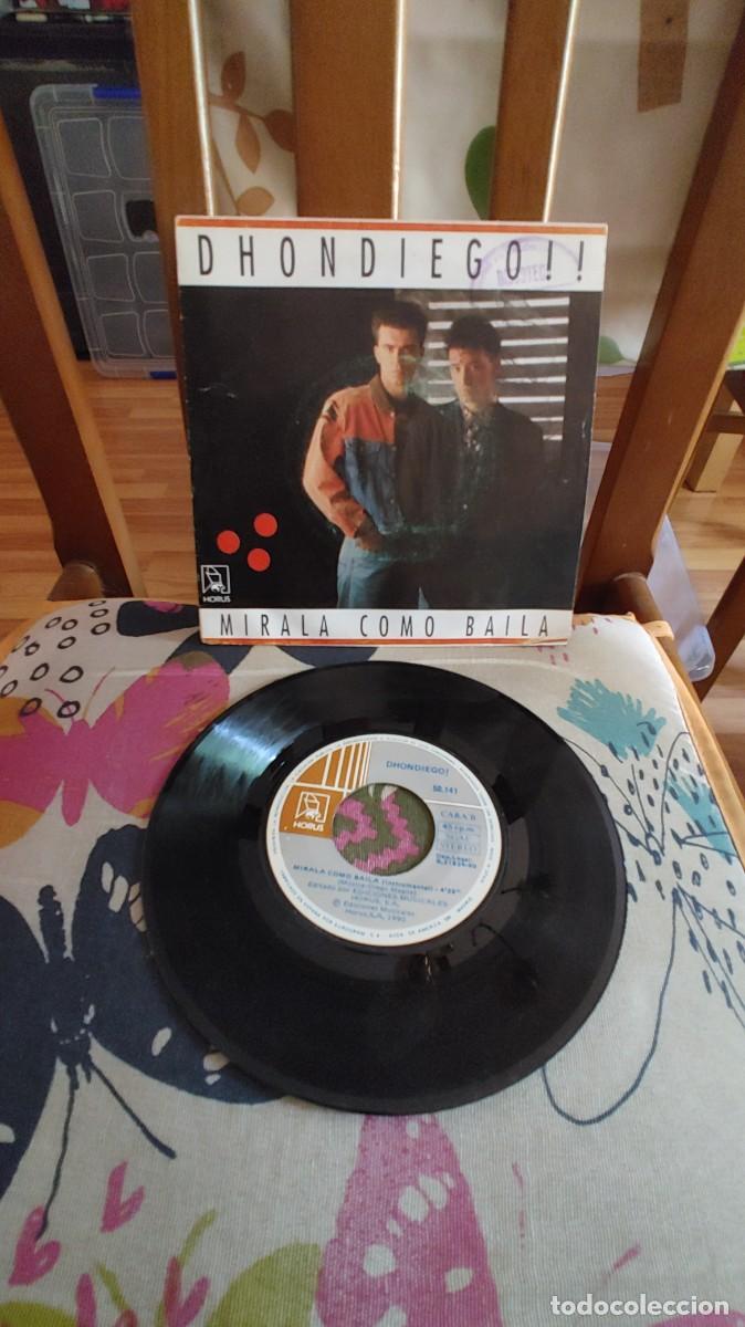 Discos de vinilo: DHONDIEGO-SINGLE MIRALA COMO BAILA