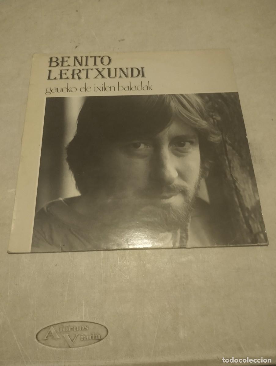 Discos de vinilo: BENITO LERTXUNDI LP GAUEKO ELE IXILEN BALADAK