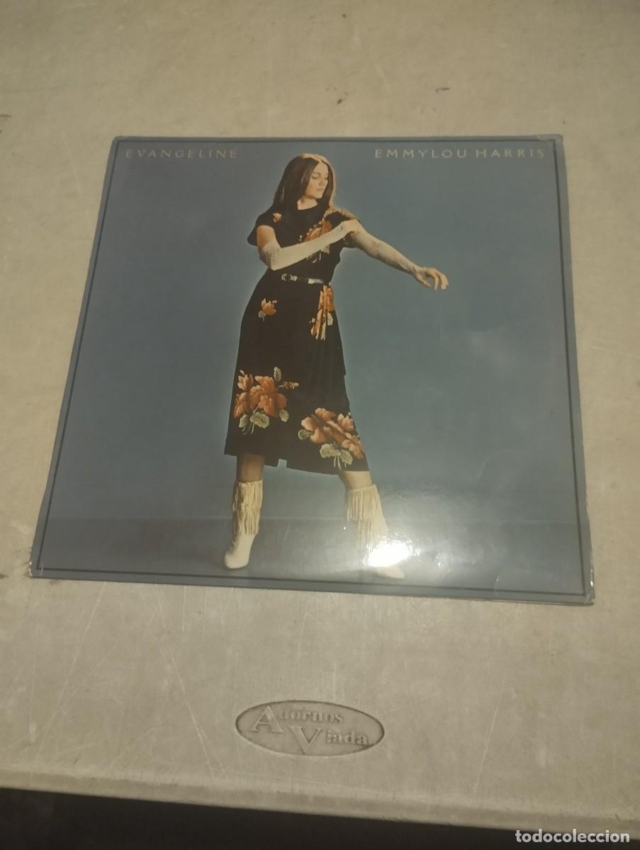 Discos de vinilo: EMMYLOU HARRIS LP EVANGELINE ESP.1981 ENCARTE LETRAS