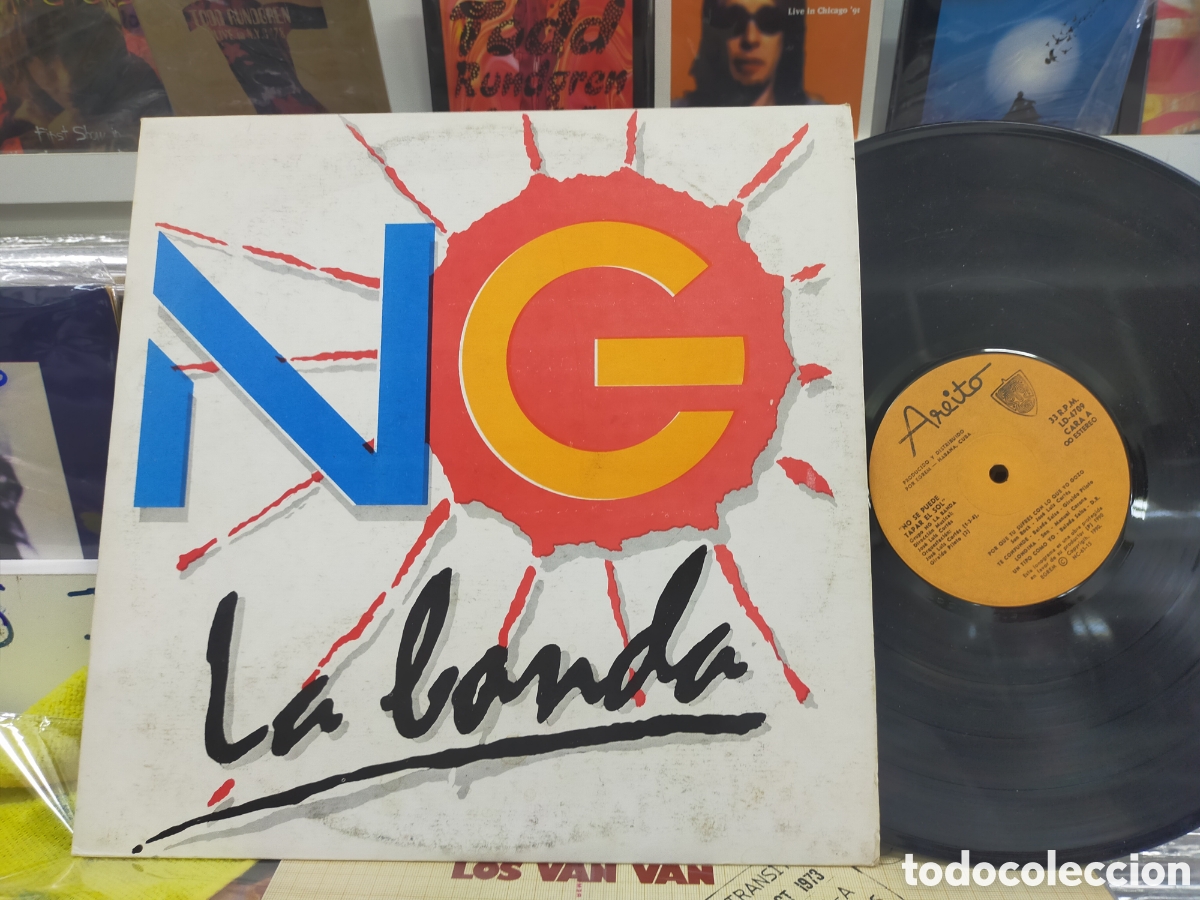 Discos de vinilo: Ng la banda lp cuba 1990