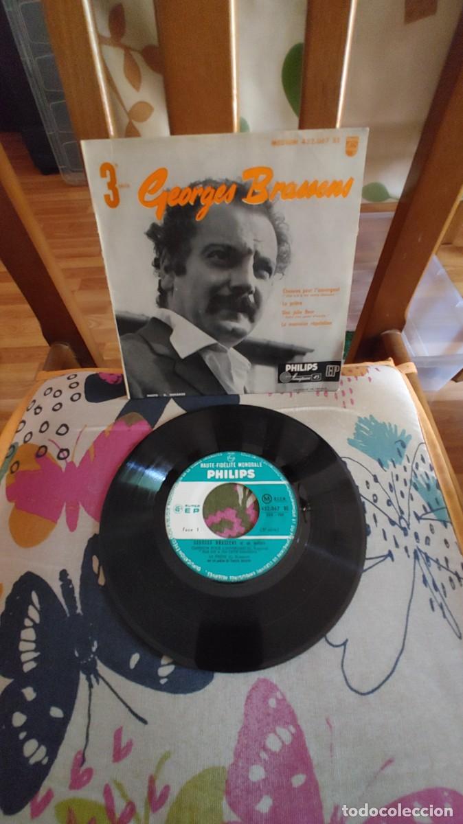 Discos de vinilo: GEORGES BRASSENS-EP Pour l'auvergnat +3-FRANCES