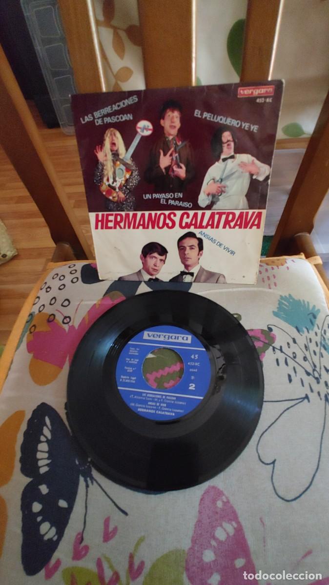 Discos de vinilo: HERMANOS CALATRAVA-EP EL PELUQUERO YE YE +3