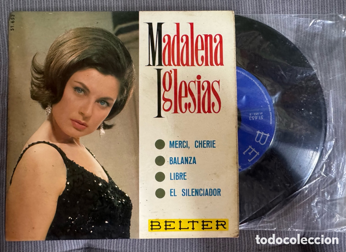 Discos de vinilo: Magdalena Iglesias - Merci, cherie