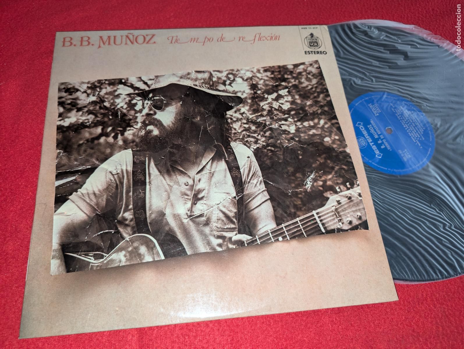 Discos de vinilo: B.B. MU&Ntilde;OZ Tiempo de reflexion LP 1976 Hispavox ESPA&Ntilde;A SPAIN EXCELENTE ESTADO