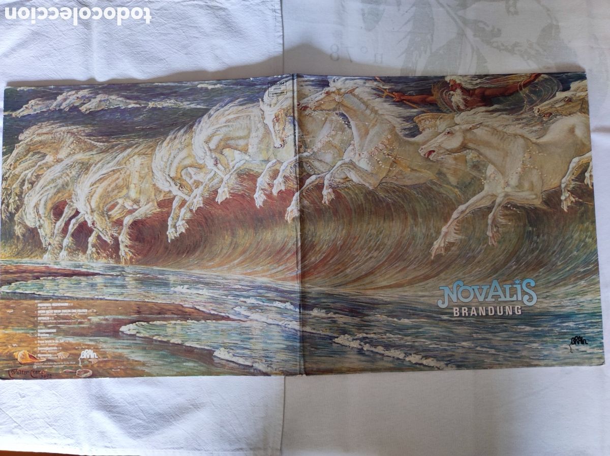Discos de vinilo: NOVALIS - BRANDUNG (1977) - Foto 4