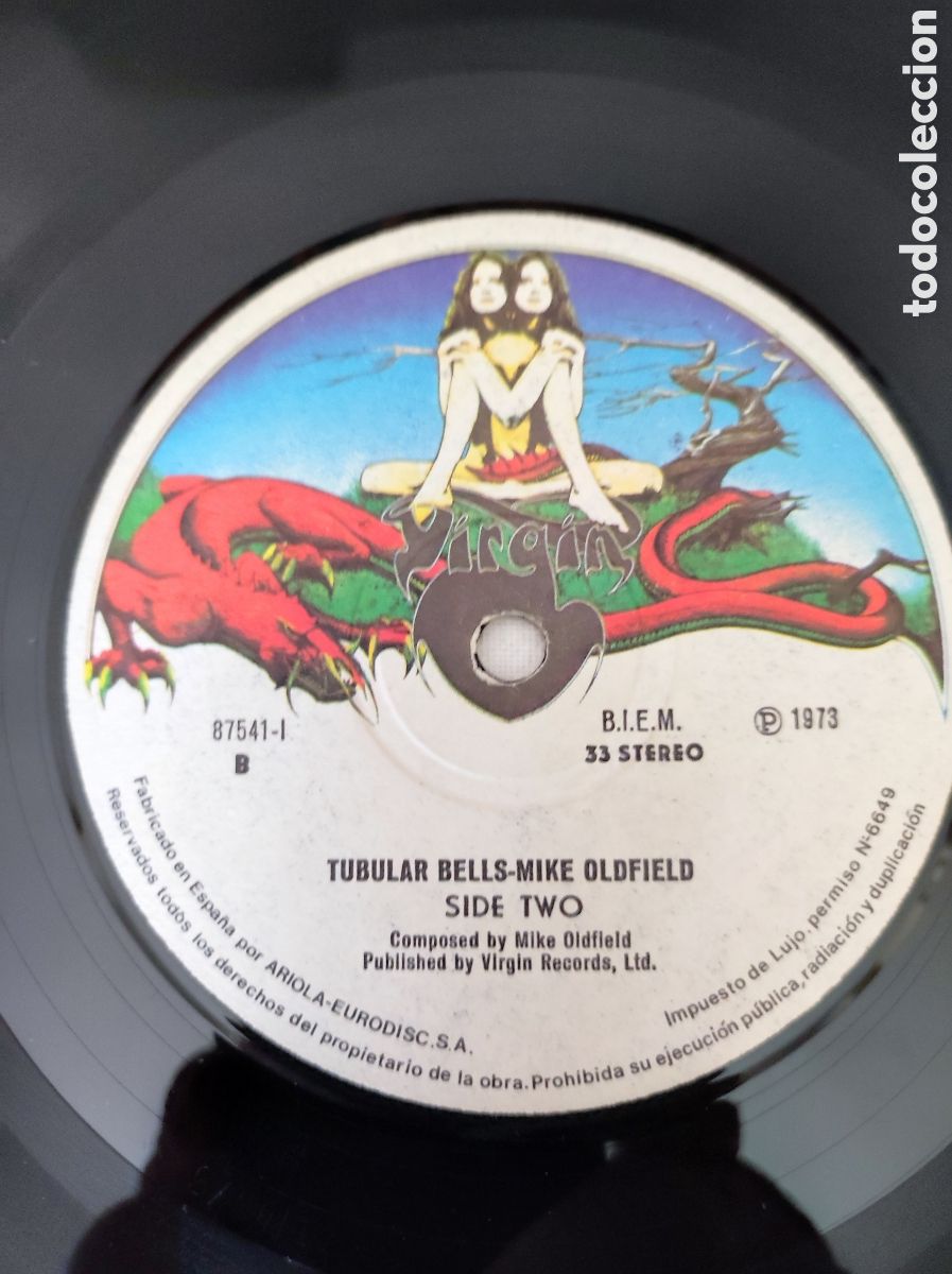 Discos de vinilo: MIKE OLDFIELD - TUBULAR BELLS - Foto 4
