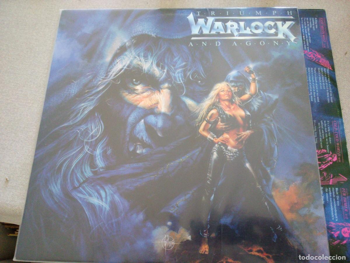 Vinyl-Schallplatten: WARLOCK Triumph And Agony Warlock LP SPAIN 1987