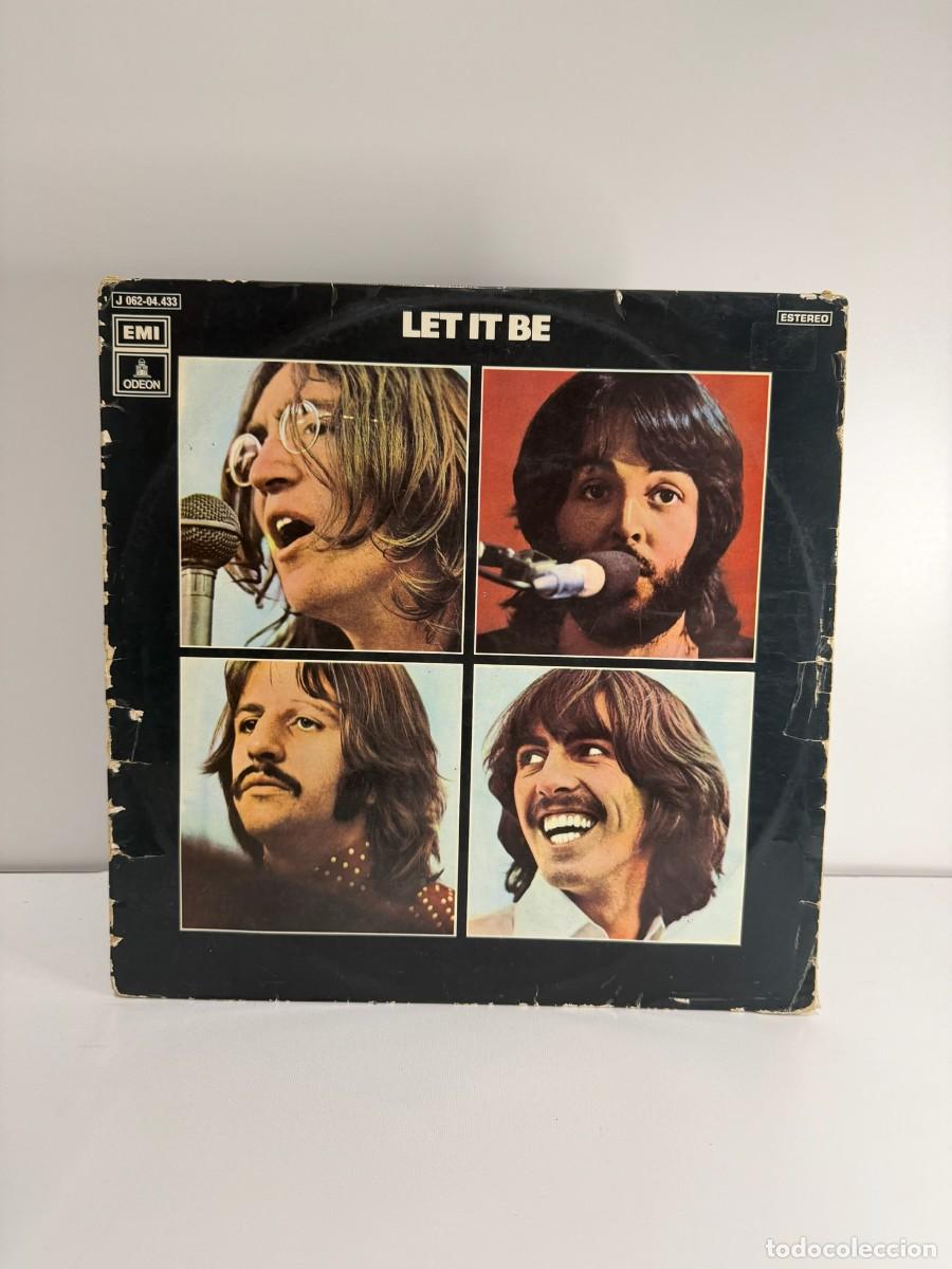 Discos de vinilo: THE BEATLES (LP) LET IT BE - A&Ntilde;O 1971