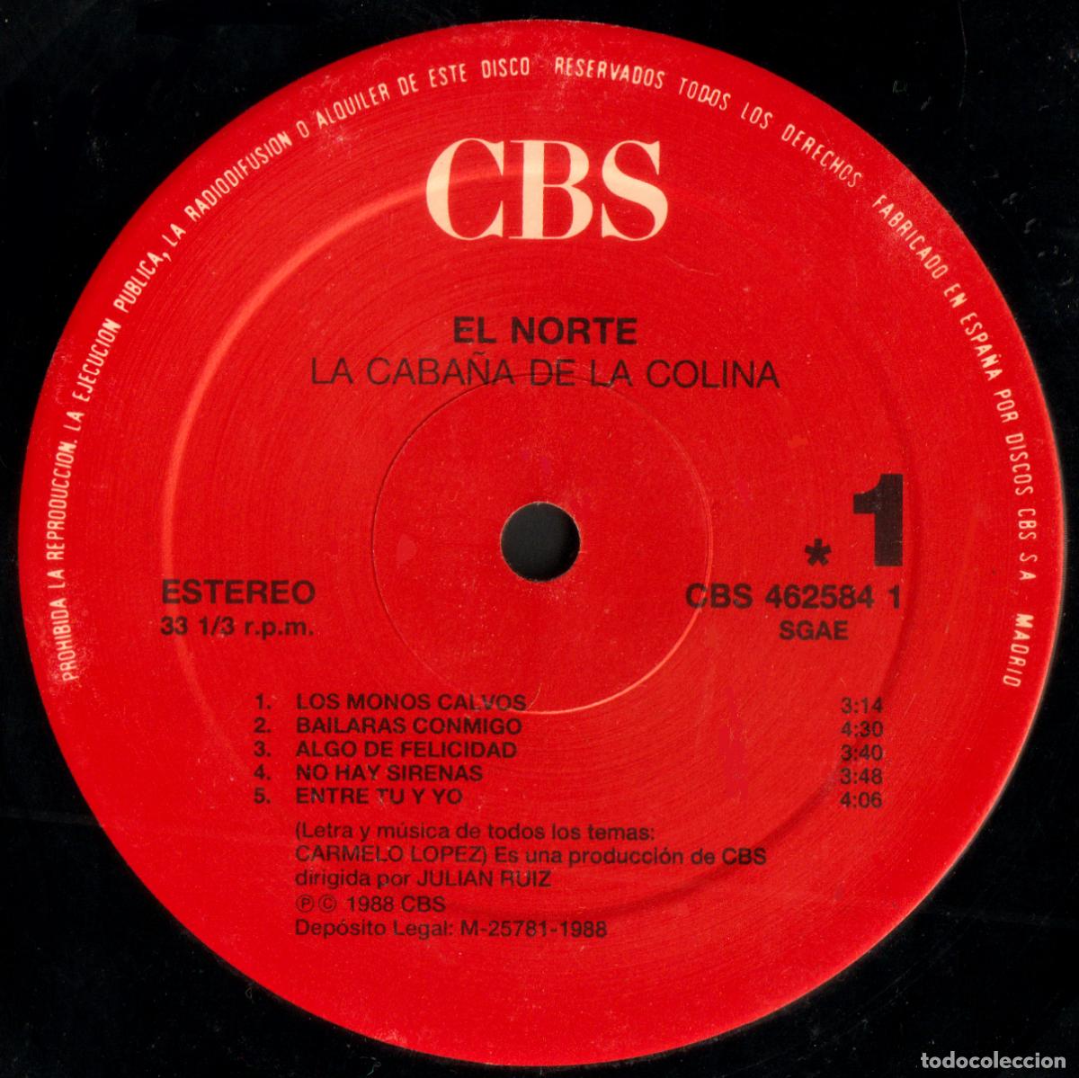 Discos de vinilo: [LP VINILO]. EL NORTE. LA CABA&Ntilde;A DE LA COLINA. - Foto 6