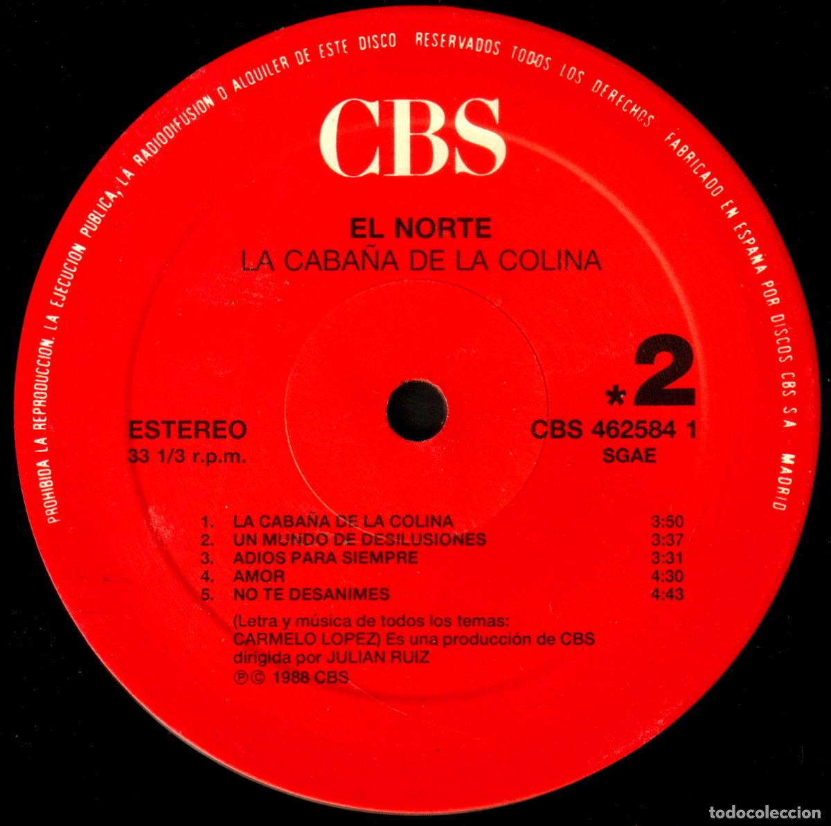 Discos de vinilo: [LP VINILO]. EL NORTE. LA CABA&Ntilde;A DE LA COLINA. - Foto 7