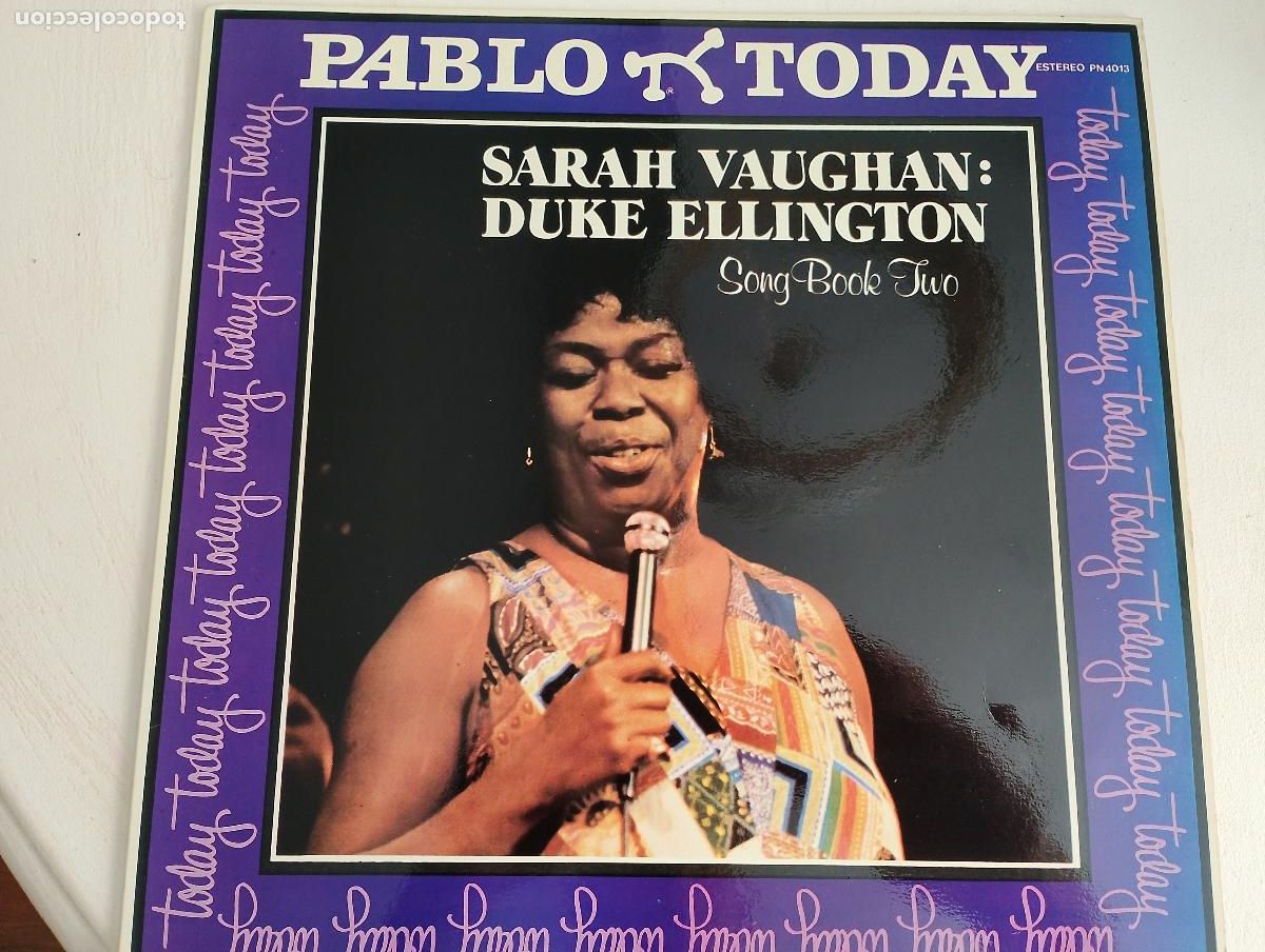 Discos de vinilo: Sarah Vaughan &ndash; Duke Ellington Song Book Two, 1981, Jazz,Big Band