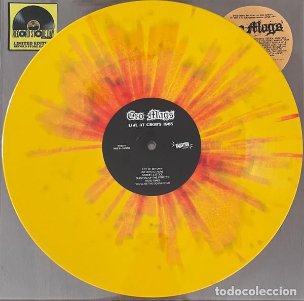 Discos de vinilo: Cro-Mags &ndash; Live At CBGBs 1985 LP - Foto 5