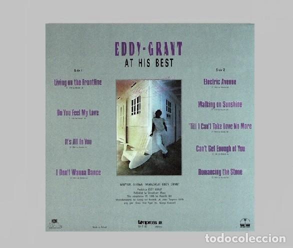Discos de vinilo: [LP VINILO]. EDDY GRANT. AT HIS BEST. - Foto 6