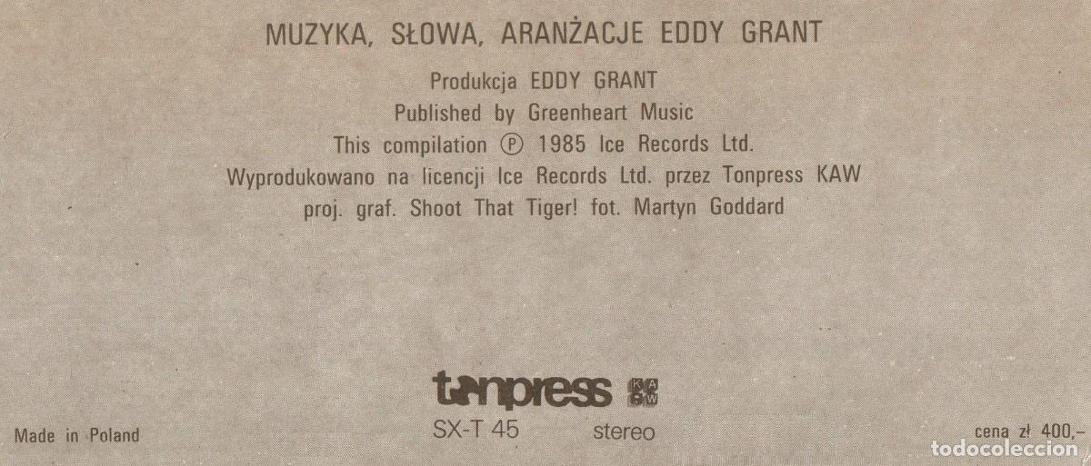 Discos de vinilo: [LP VINILO]. EDDY GRANT. AT HIS BEST. - Foto 7