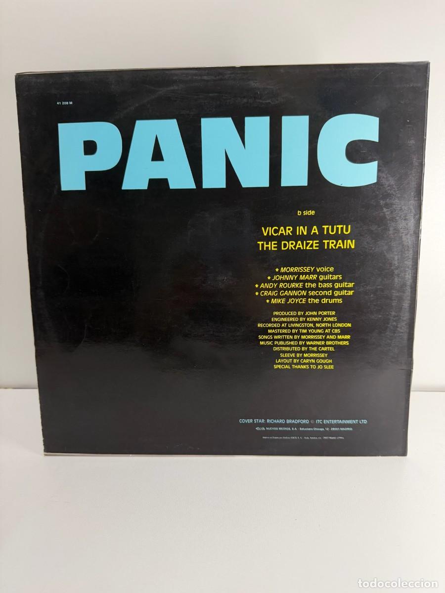Discos de vinilo: THE SMITHS (MAXI) PANIC - A&Ntilde;O 1986 - Foto 2