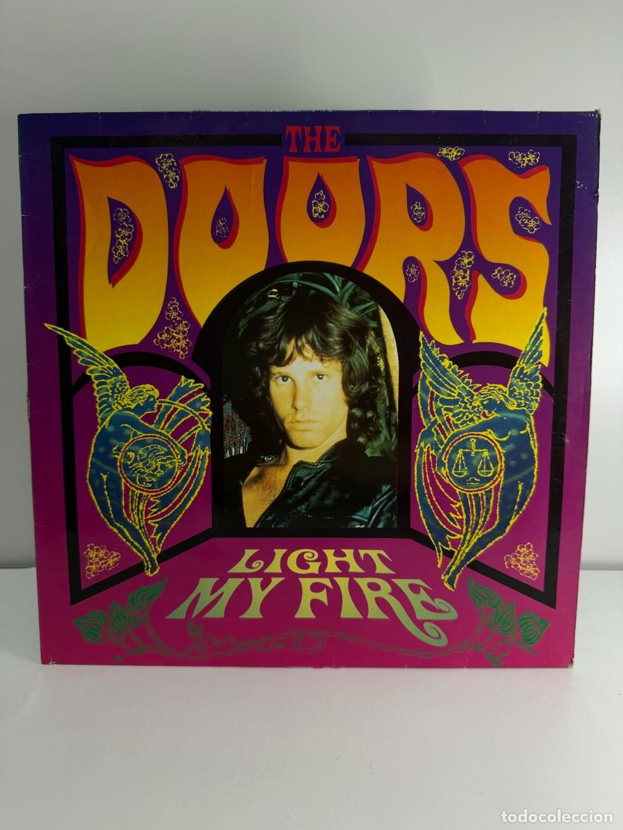 Discos de vinilo: THE DOORS (MAXI) LIGHT MY FIRE - A&Ntilde;O 1967 - EDICION ALEMANA