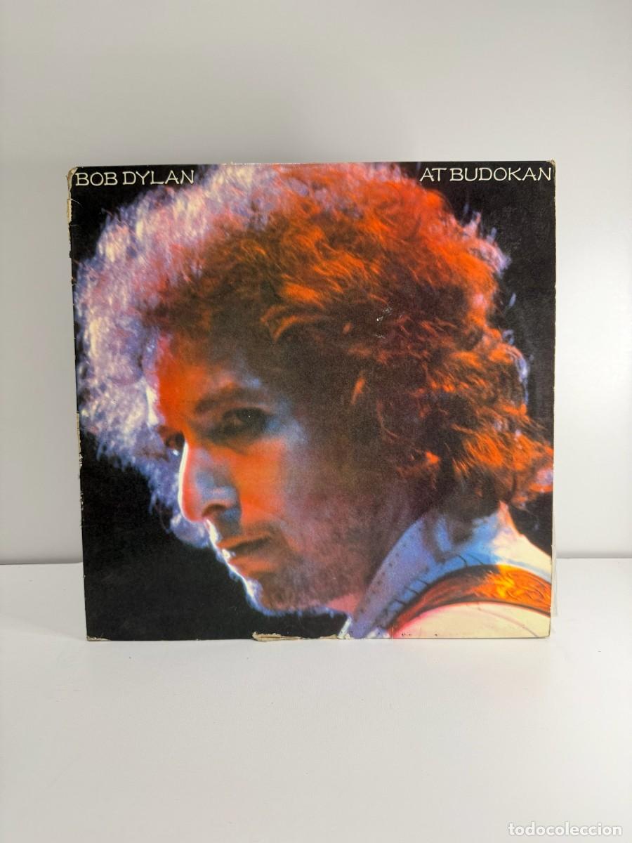 Discos de vinilo: BOB DYLAN (LP) AT BUDOKAN - A&Ntilde;O 1979 - DOBLE DISCO PORTADA ABIERTA - LIBRETO CON LETRAS