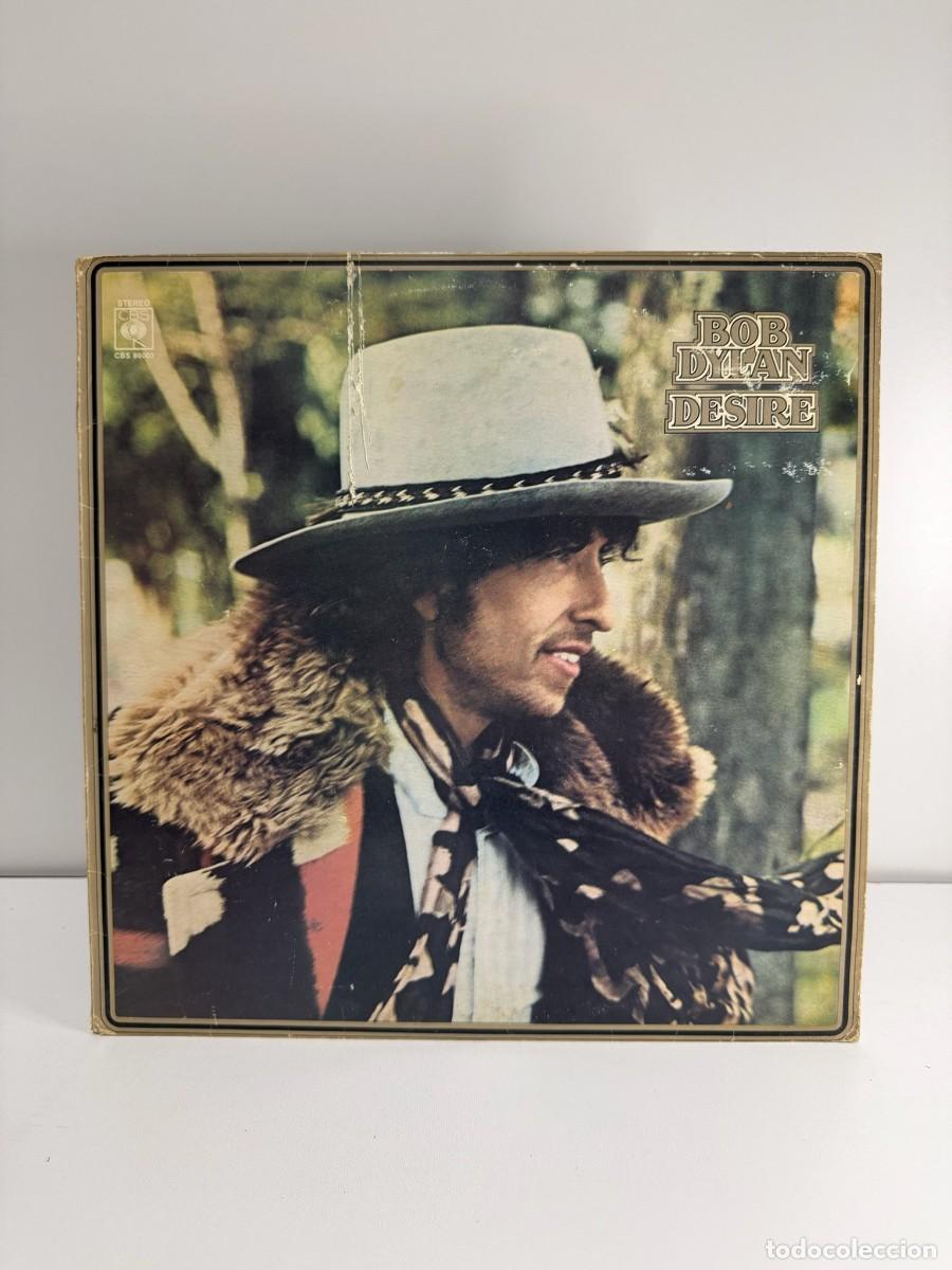 Discos de vinilo: BOB DYLAN (LP) DESIRE - A&Ntilde;O 1975 - EDICION UK - ENCARTE