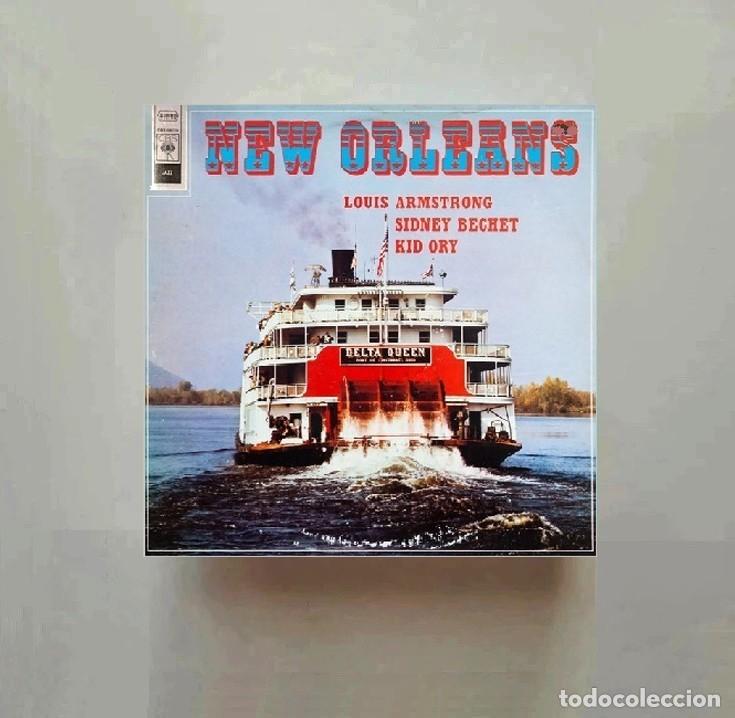 Discos de vinilo: [DOBLE LP VINILO]. NEW ORLEANS. VARIOS ARTISTAS. JAZZ. RECOPILATORIO.