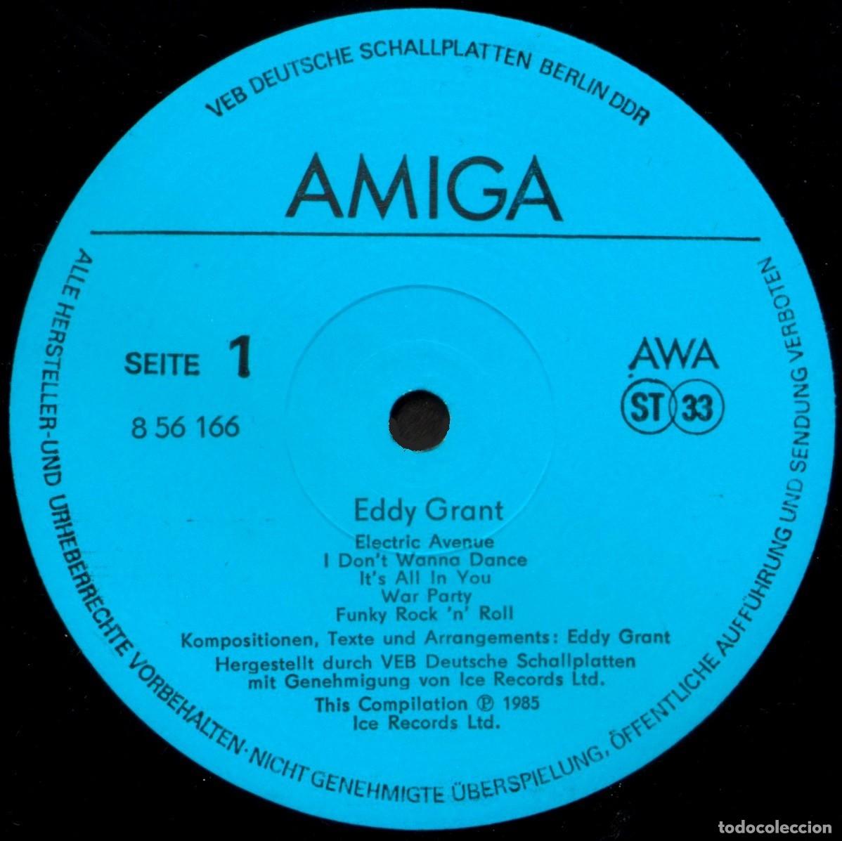 Discos de vinilo: [LP VINILO]. EDDY GRANT. EDDY GRANT. - Foto 4