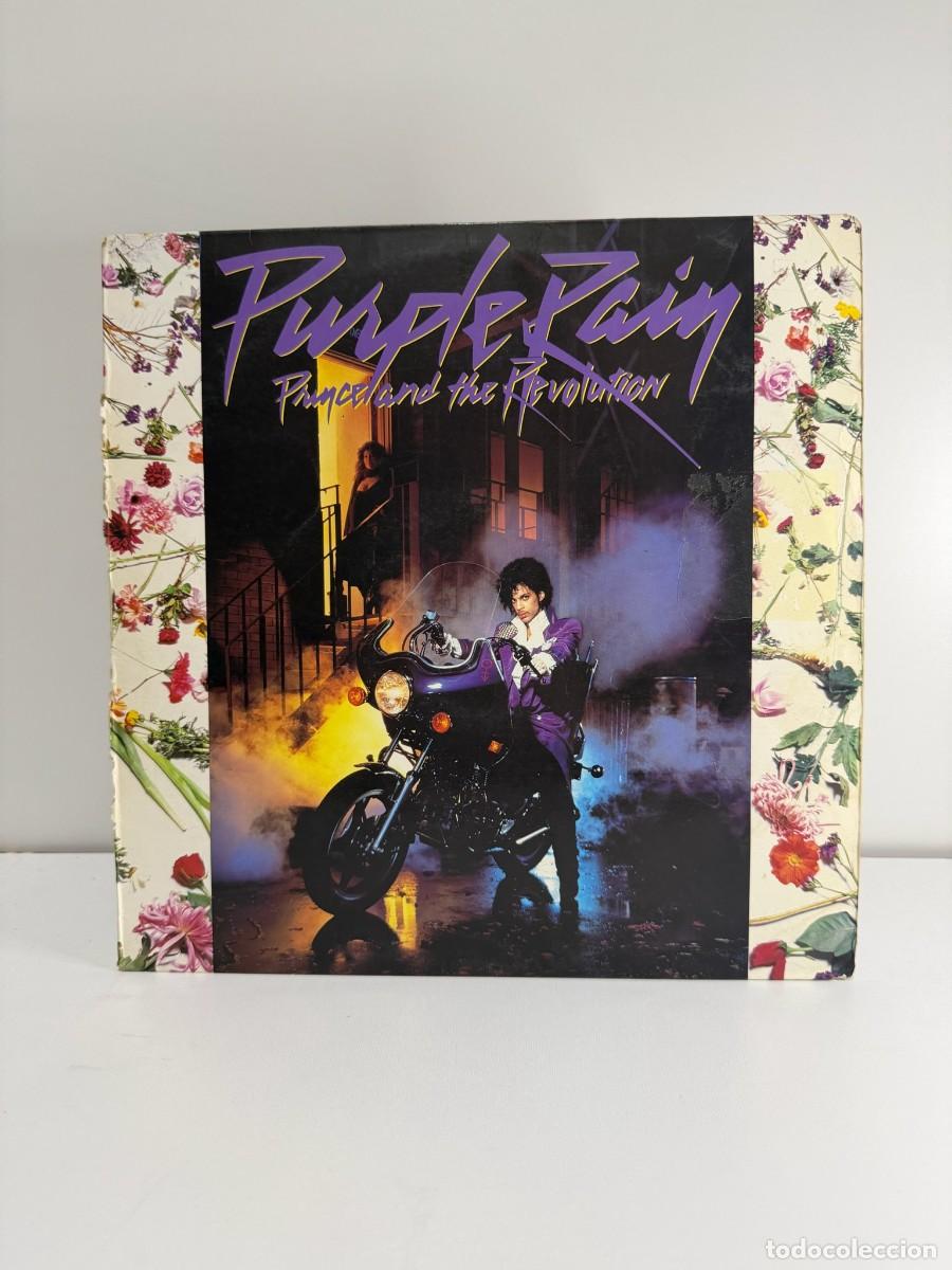 Discos de vinilo: PRINCE (LP) PURPLE RAIN - A&Ntilde;O 1984 - ENCARTE CON LETRAS