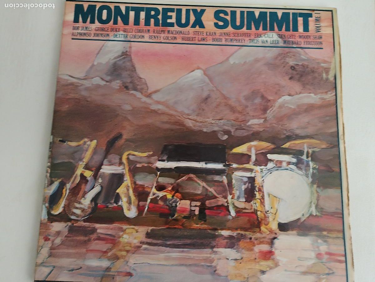 Discos de vinilo: Montreux Summit, Volume 1, 2 LPS, Fusion, Jazz-Funk 1978