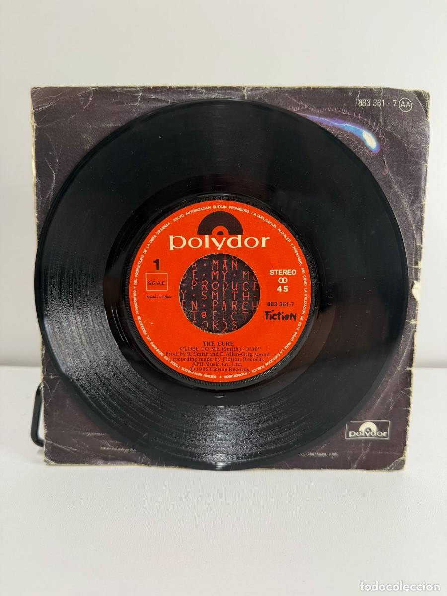 Discos de vinilo: THE CURE (SINGLE) CLOSE TO ME - A&Ntilde;O 1985 - Foto 3