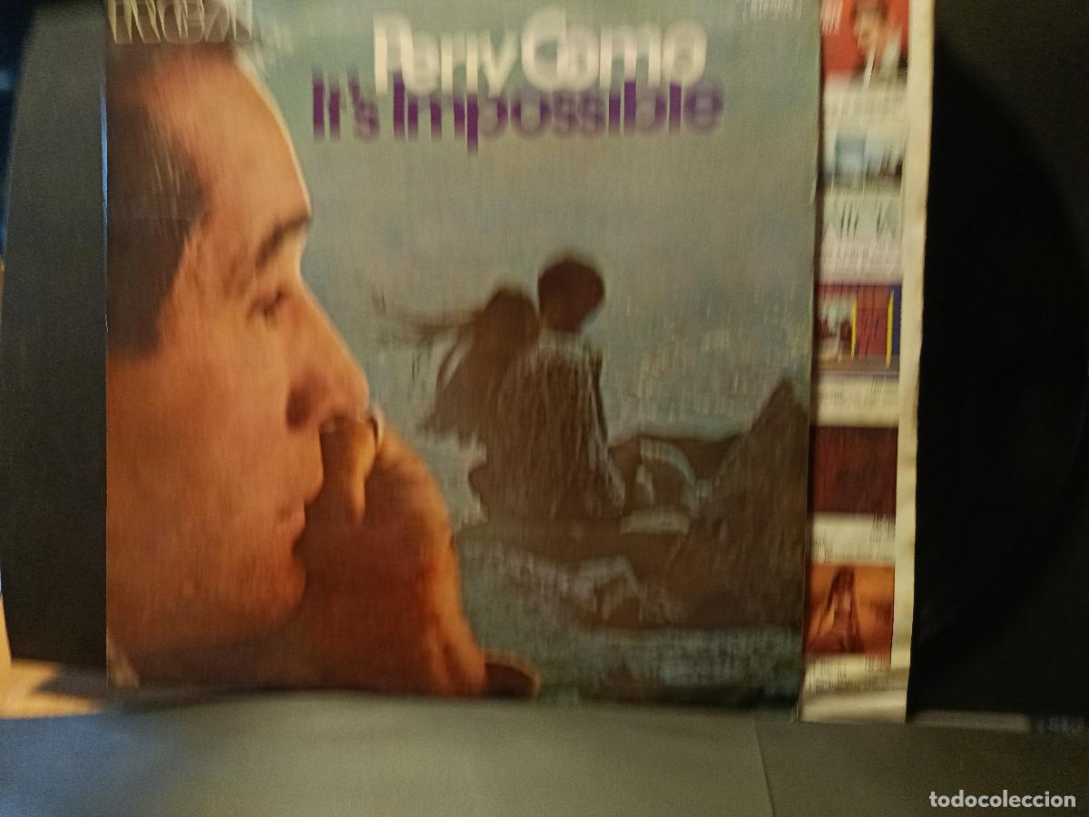 Discos de vinilo: PERRY COMO ITS IMPOSSIBLE lp espqa&ntilde;a 1971 PDELUXE - Foto 3