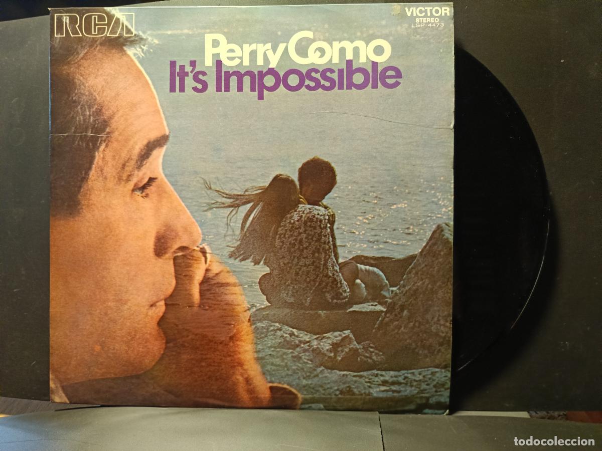 Discos de vinilo: PERRY COMO IT'S IMPOSSIBLE lp espqa&ntilde;a 1971 PDELUXE