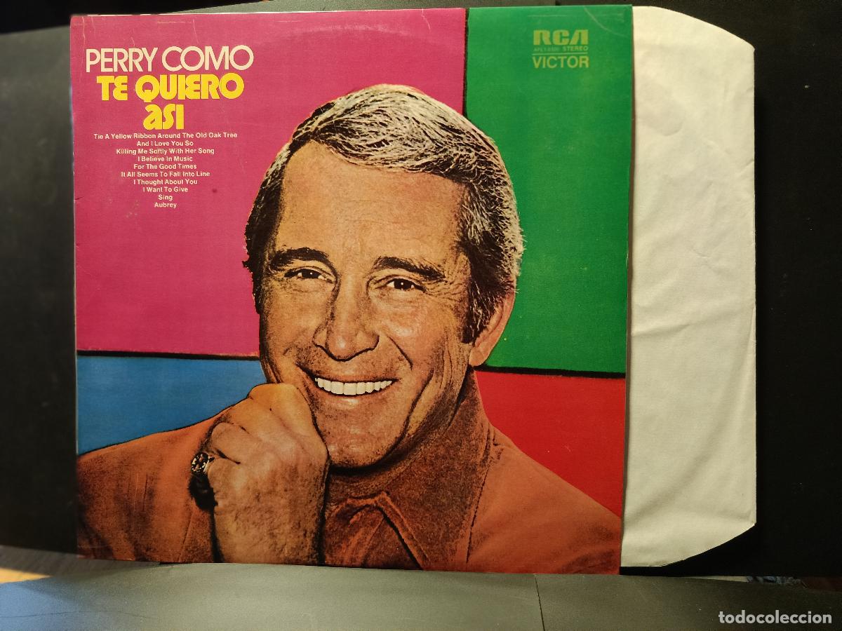 Discos de vinilo: PERRY COMO TE QUIERO ASI LP ESPA&Ntilde;A 1974 PDELUXE