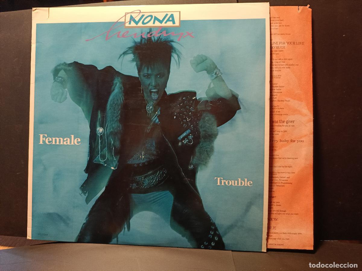 Discos de vinilo: NONA HENDRIX - LABELLE FEMALE TROUBLE LP USA 1987 PDELUXE