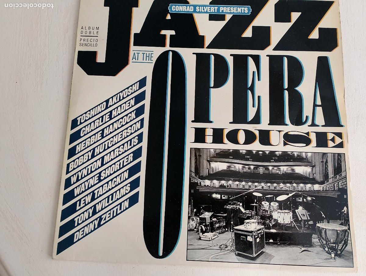 Discos de vinilo: Conrad Silvert &ndash; Jazz At The Opera House, 1983, Jazz, ed espa&ntilde;ola