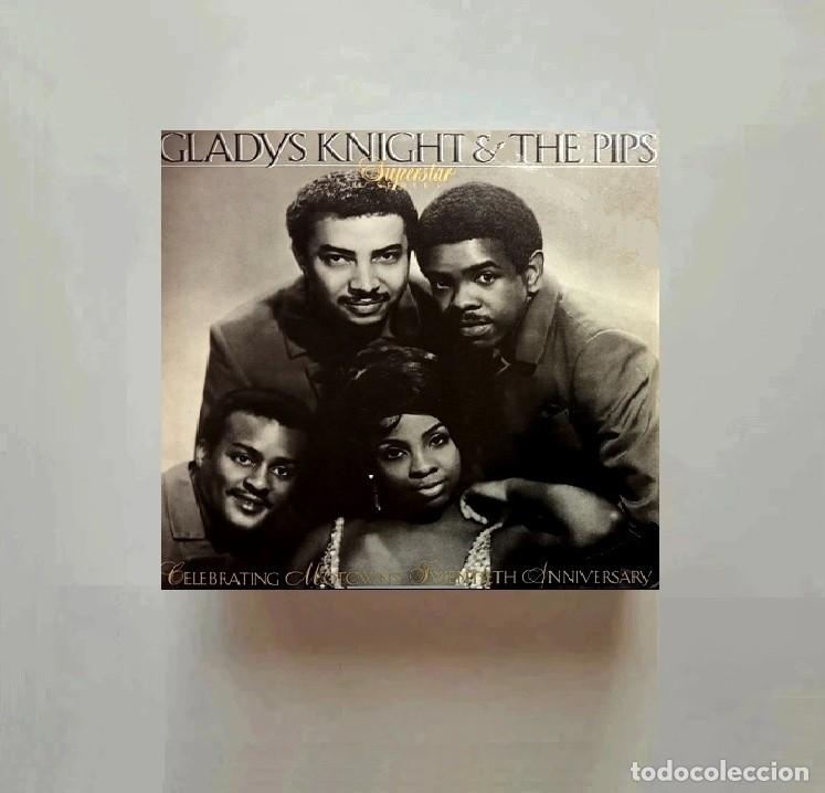 Discos de vinilo: [LP VINILO]. GLADYS KNIGHT AND THE PIPS. CELEBRATING MOTOWNS TWENTIWTH ANNIVERSARY.