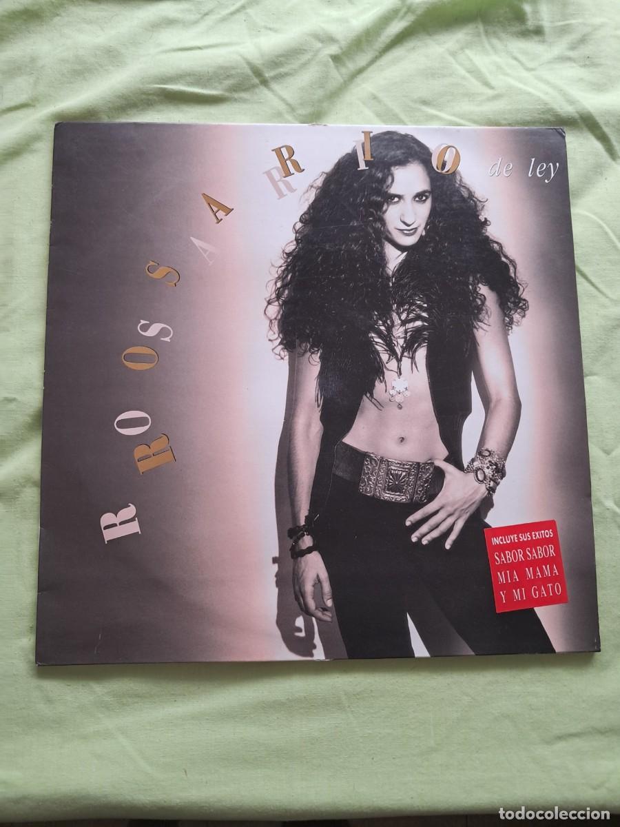 Discos de vinilo: L.P. DE ROSARIO TITULADO &rdquo;DE LEY&rdquo;. LEER CONDICiONES DE ENV&Iacute;O