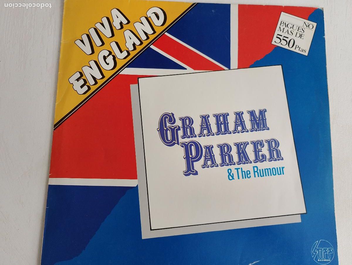 Discos de vinilo: Graham Parker And The Rumour &ndash; Viva England,1982 rock