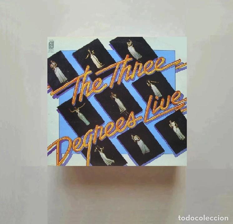 Discos de vinilo: [LP VINILO]. THE THREE DEGREES. THE THREE DEGREES LIVE. PHILADELPHIA SOUND.