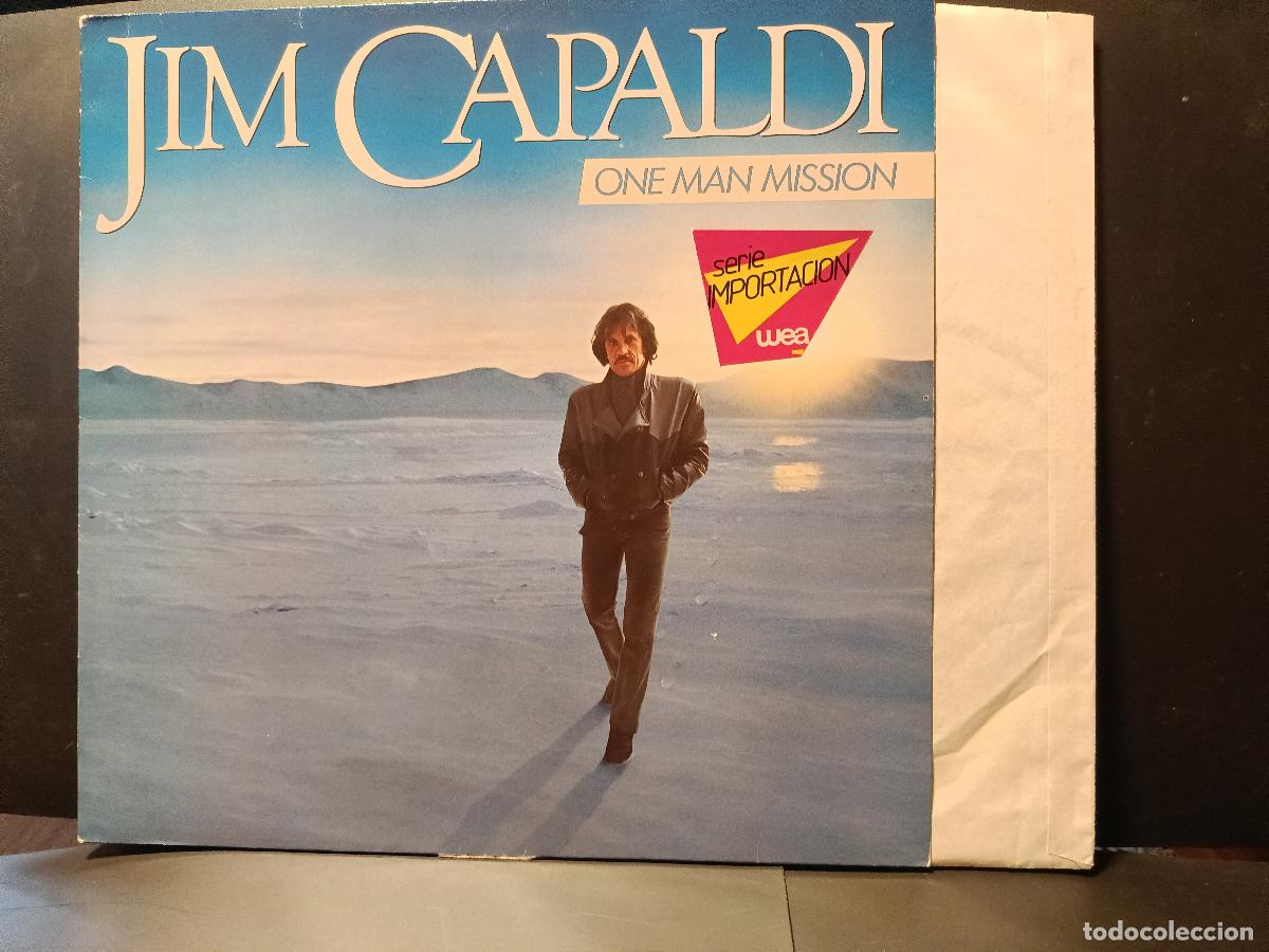 Discos de vinilo: JIM CAPALDI - TRAFFIC ONE MAN MISSION LP EUROPA 1984 PDELUXE