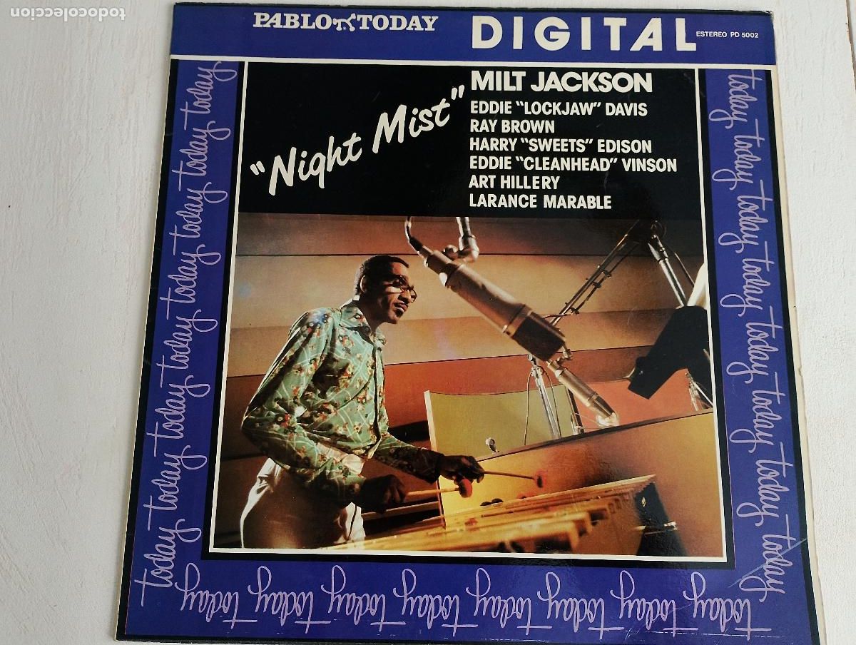 Discos de vinilo: Milt Jackson &ndash; Night Mist, 1981,Jazz