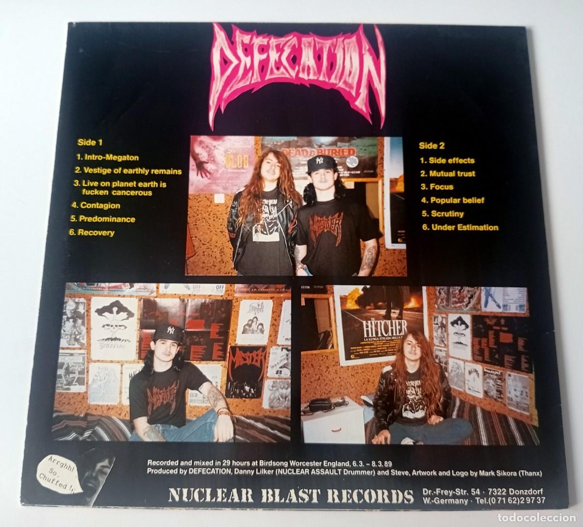 Discos de vinilo: LP DEFECATION - PURITY DILUTION - Foto 2