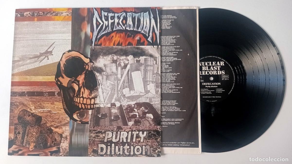 Discos de vinilo: LP DEFECATION - PURITY DILUTION - Foto 3