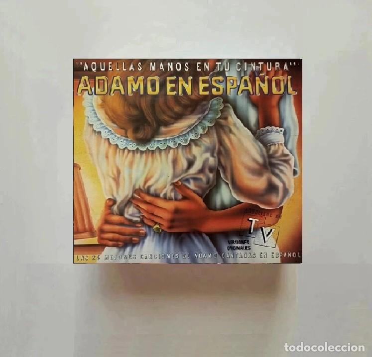Discos de vinilo: [DOBLE LP] . ADAMO. LAS 24 MEJORES CANCIONES DE ADAMO EN ESPA&Ntilde;OL. RECOPILATORIO. VINILO.