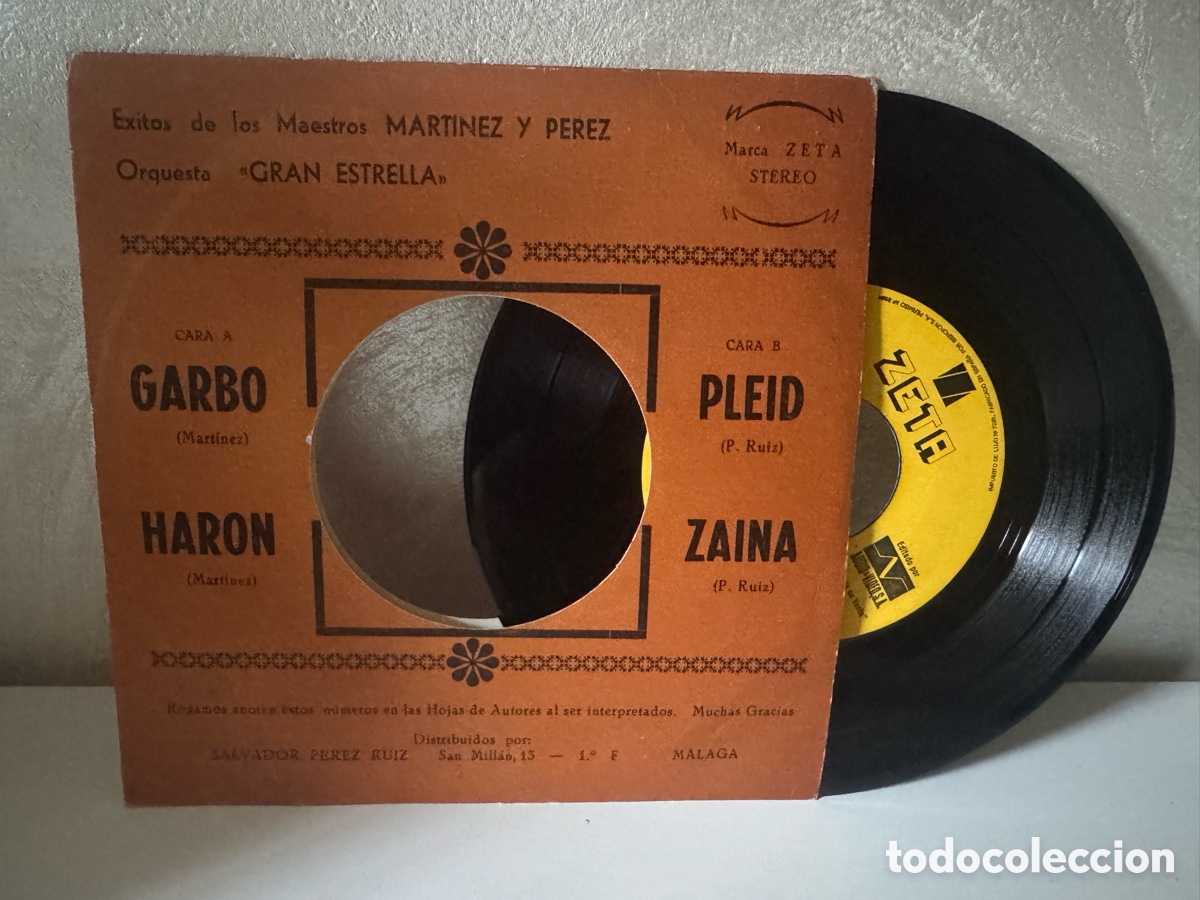 Discos de vinilo: Orquesta estrella - &Eacute;xitos de Mart&iacute;nez y P&eacute;rez