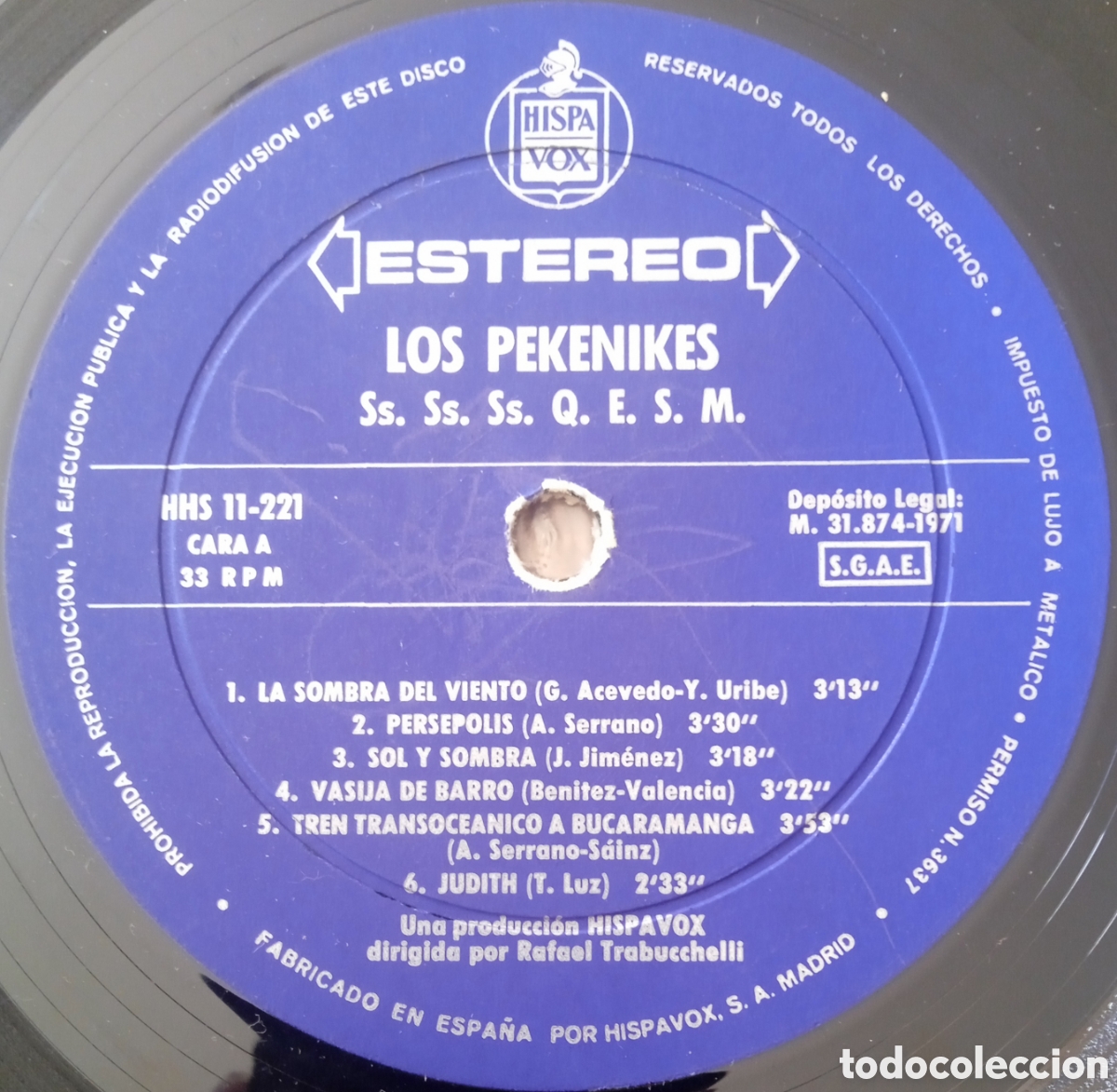 Discos de vinilo: Disco de vinilo Los Pekenikes - Foto 3