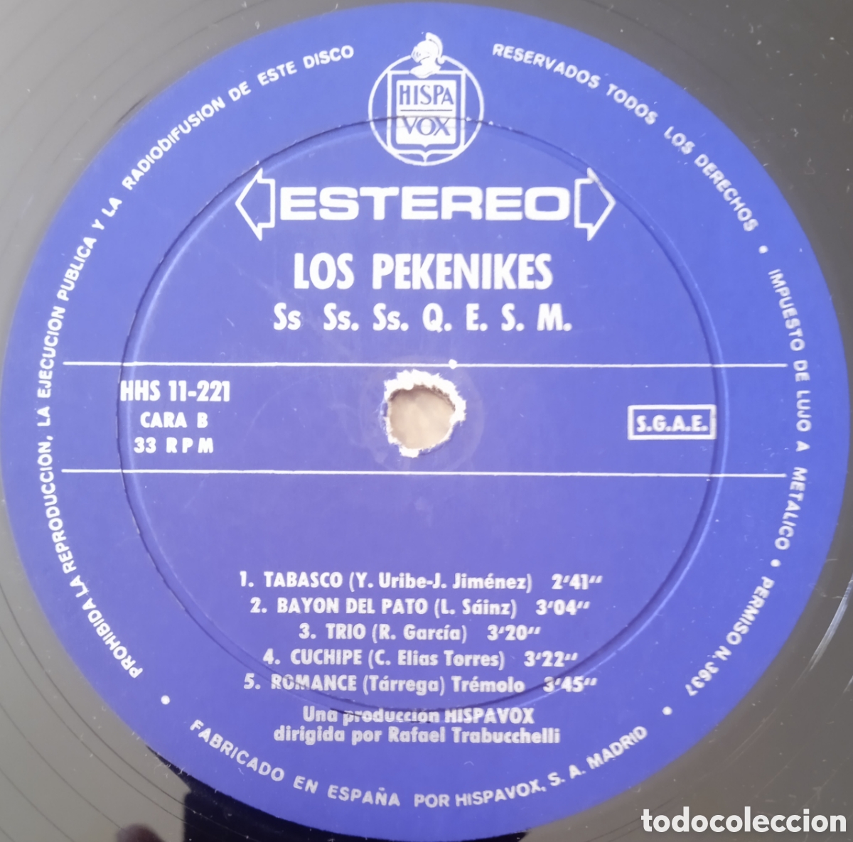 Discos de vinilo: Disco de vinilo Los Pekenikes - Foto 4