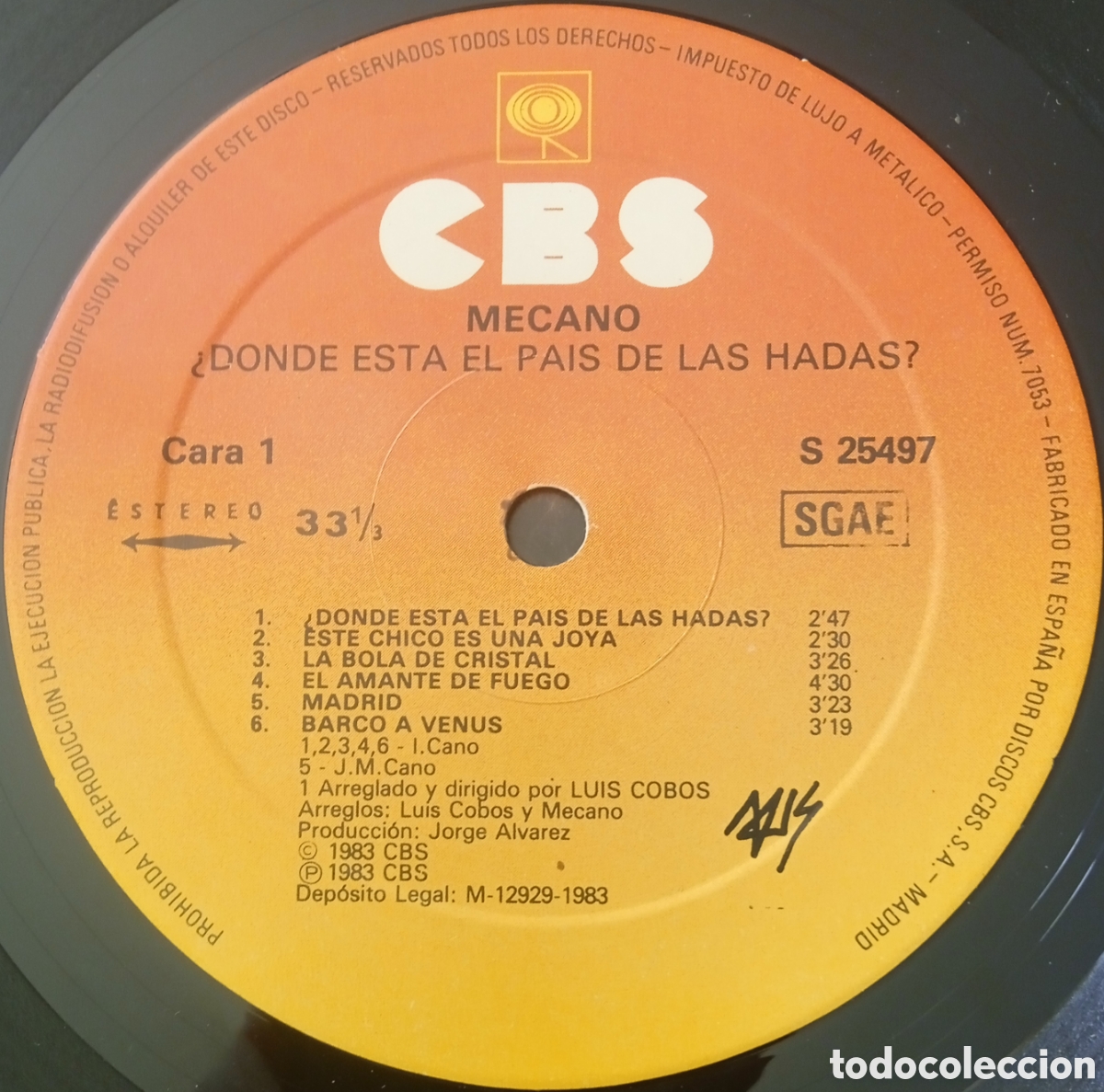 Discos de vinilo: Disco de vinilo Mecano - Foto 5