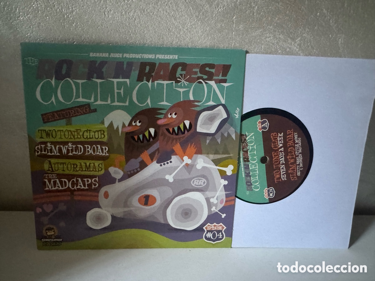 Discos de vinilo: The rockin&rsquo;races!! Collection Episode 04